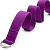 Durable Polyester Cotton Adjustable Yoga Strap