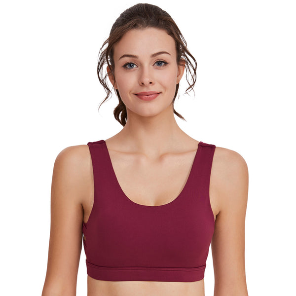 Hot Girls Sports Bra Yoga Hollow Out