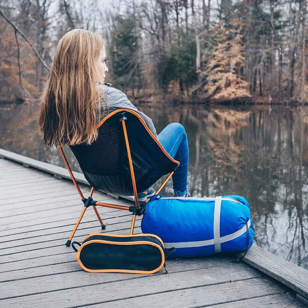 Lightweight Camping Backpacking Fold Chair-FreeShipping - Bandify(Logo Customize Accept)